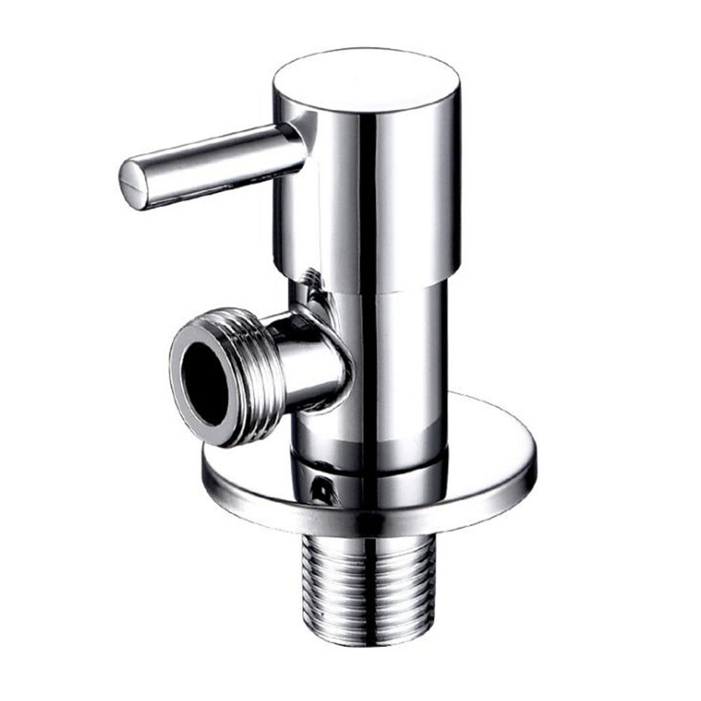 Quality-assured Stainless Steel Thickening Explosion-proof Triangle Angle Valve Chromed